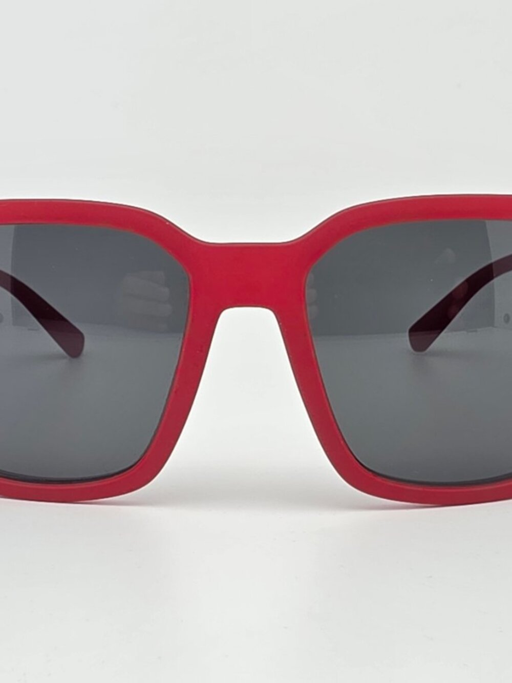 Armani Exchange AX4108S 827487 Red Frame Grey Lens Sunglasses w Case Brazil 57mm - Picture 2 of 15